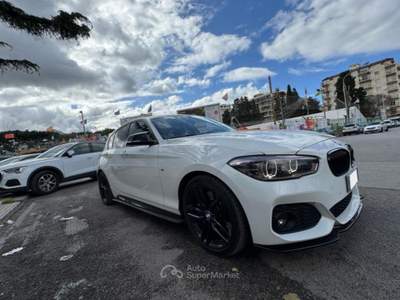BMW Serie 1 M d 5p. Msport Bianco usata Palermo