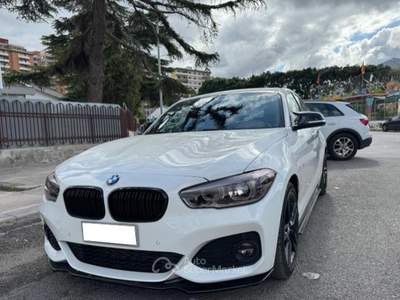 BMW Serie 1 M d 5p. Msport Bianco usata Palermo