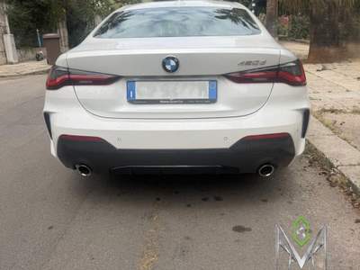 BMW Serie 4 430dA d Coupe mhev 48V Msport auto Bianco usata Palermo