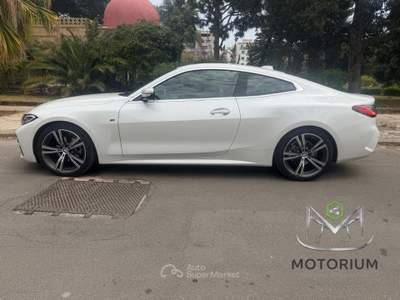 BMW Serie 4 430dA d Coupe mhev 48V Msport auto Bianco usata Palermo