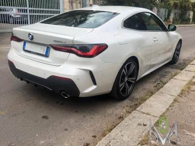 BMW Serie 4 430dA d Coupe mhev 48V Msport auto Bianco usata Palermo