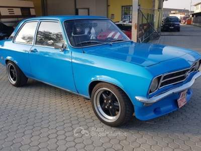 Opel Ascona A 1.9 S STORICA MOTORE PREPARATO Blu/Azzurro usata Cigognola