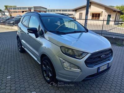 Ford EcoSport 1.5 ecoblue ST-Line Black Edition s&amp;s 100cv my19 Argento usata Cigognola