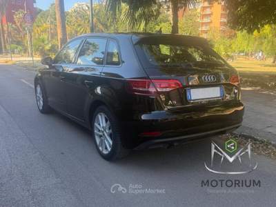 Audi A3 30 1.6 tdi Business 116cv s-tronic my19 Nero usata Palermo