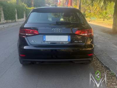 Audi A3 30 1.6 tdi Business 116cv s-tronic my19 Nero usata Palermo