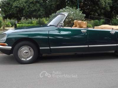 Citroen DS 21 cabriolet Verde usata Palermo