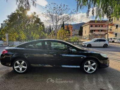 Peugeot 407 Coupé 2.7 V6 HDi Féline SOLO 107000 KM Nero usata Palermo