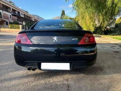 Peugeot 407 Coupé 2.7 V6 HDi Féline SOLO 107000 KM Nero usata Palermo