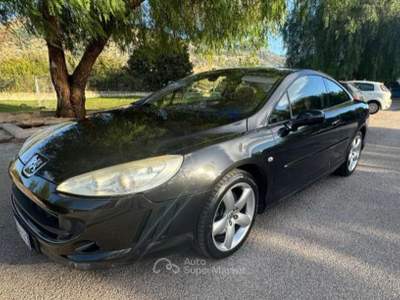 Peugeot 407 Coupé 2.7 V6 HDi Féline SOLO 107000 KM Nero usata Palermo