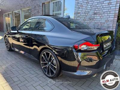 BMW Serie 2 220i 220 i Coupé M sport aut tetto apribile Nero usata Roma