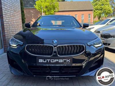 BMW Serie 2 220i 220 i Coupé M sport aut tetto apribile Nero usata Roma
