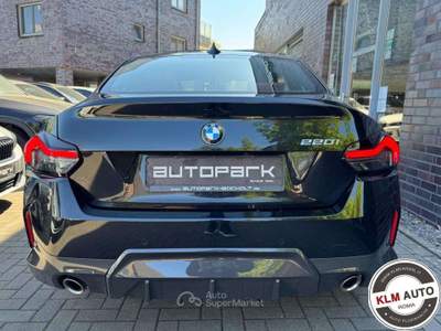 BMW Serie 2 220i 220 i Coupé M sport aut tetto apribile Nero usata Roma