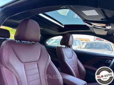 BMW Serie 2 220i 220 i Coupé M sport aut tetto apribile Nero usata Roma