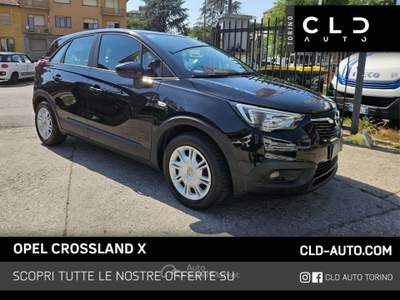 Opel Crossland X 1.2 81cv Innovation Nero usata Torino Opel Crossland X 1.2 81cv Innovation Nero usata Torino