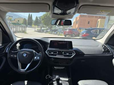 BMW X3 X3 X3 G01 2021 sdrive18d mhev 48V auto Nero usata Gualdo Tadino