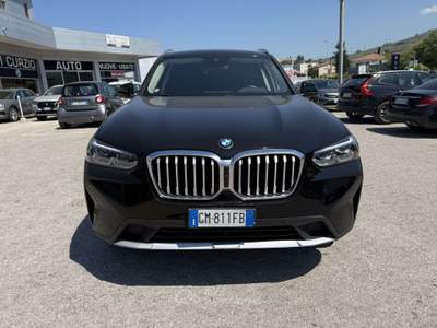 BMW X3 X3 X3 G01 2021 sdrive18d mhev 48V auto Nero usata Gualdo Tadino