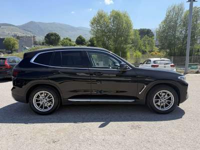 BMW X3 X3 X3 G01 2021 sdrive18d mhev 48V auto Nero usata Gualdo Tadino