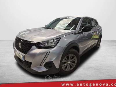 Peugeot 2008 PEUGEOT 2008 1.2 PURETECH 100CV 6M. SeS ACTIVE PAC Argento usata Salerno