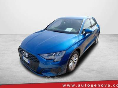 Audi A3 AUDI A3 SPORTBACK 30 TDI 115CV 6M. BUSINESS ( FARI Blu/Azzurro usata Salerno