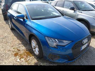Audi A3 AUDI A3 SPORTBACK 30 TDI 115CV 6M. BUSINESS ( FARI Blu/Azzurro usata Salerno