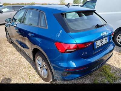 Audi A3 AUDI A3 SPORTBACK 30 TDI 115CV 6M. BUSINESS ( FARI Blu/Azzurro usata Salerno