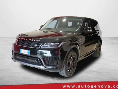 Land Rover Range Rover Sport LAND ROVER RANGE ROVER SPORT 3.0D L6 249CV AUTO AW Nero usata Salerno