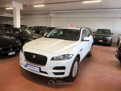 Jaguar F-Pace PRESTIGE 2.0 D 180 CV 6mt 77000 km Bianco usata Bagnaria Arsa