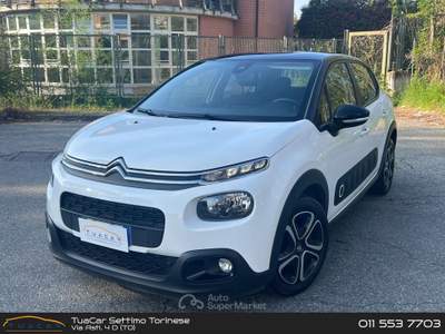 Citroen C3 Citroën C3 1.2 PureTech 83 Shine #10400 Bianco usata Settimo Torinese