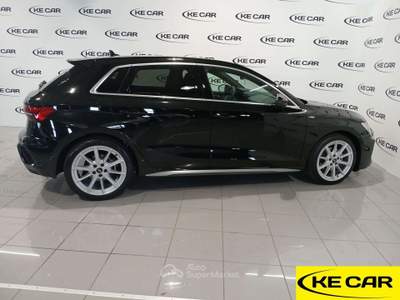 Audi A3 SPB 35 TFSI S tronic Sline NAVI - RETROCAM Nero usata Santarcangelo di Romagna