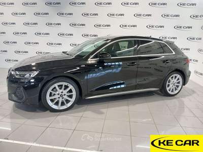 Audi A3 SPB 35 TFSI S tronic Sline NAVI - RETROCAM Nero usata Santarcangelo di Romagna