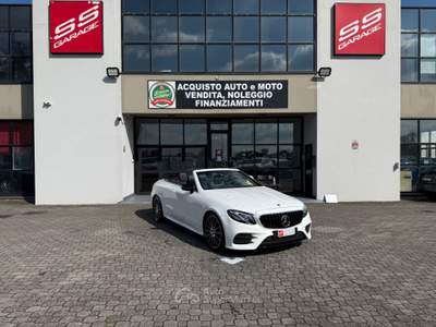 Mercedes-Benz Classe E E 350 d Cabrio Premium |FULL OPTIONAL Bianco usata Calestano