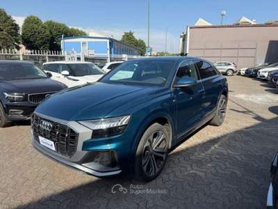 Audi Q8 50 TDI 286 CV quattro tiptronic Sport Blu/Azzurro usata Sesto San Giovanni