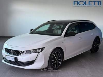 Peugeot 508 2ª SERIE HYBRID 225 E-EAT8 SW GT LINE Bianco usata Manerbio