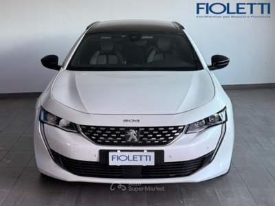 Peugeot 508 2ª SERIE HYBRID 225 E-EAT8 SW GT LINE Bianco usata Manerbio
