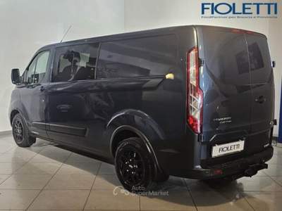 Ford Transit Custom TRANSIT CUSTOM 340 2.0 ECOBLUE 130 PL-DC FURGONE TRAIL Blu/Azzurro usata Manerbio