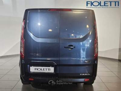 Ford Transit Custom TRANSIT CUSTOM 340 2.0 ECOBLUE 130 PL-DC FURGONE TRAIL Blu/Azzurro usata Manerbio