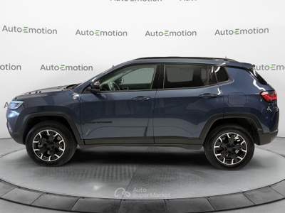 Jeep Compass 1.3 T4 240CV PHEV AT6 4xe Trailhawk Blu/Azzurro usata Busto Arsizio