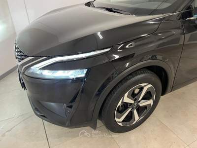 Nissan Qashqai 1.3 MHEV 140 N-CONNECTA C.MANUALE NAVI CARPLAY Nero usata Brescia