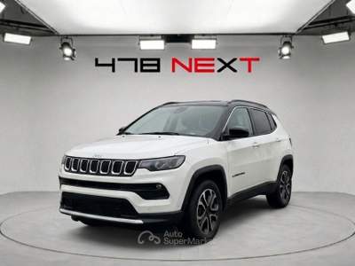 Jeep Compass 1.3 T4 PHEV 190cv Limited 4xe Auto Bianco usata Rovato