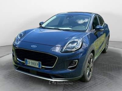 Ford Puma 1.0 ecoboost h titanium s&s 125cv Blu/Azzurro usata Fisciano