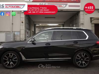 BMW X7 BMW X7 xDrive 40d 48V auto 7 Posti IVA ESPOSTA PROMOZIONE Unicoproprietario Nero usata Torino