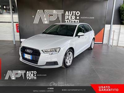 Audi A3 A3 Sportback 1.6 tdi Sport 110cv Bianco usata Marano di Napoli