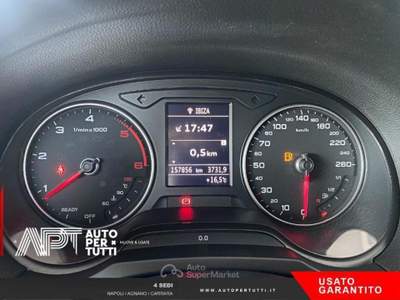 Audi A3 A3 Sportback 1.6 tdi Sport 110cv Bianco usata Marano di Napoli