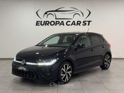Volkswagen Polo 1.0 TSI R-Line Nero usata Caresanablot