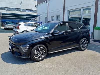Hyundai Kona 1.0 T-GDI 48V 120cv N Line Nero usata Veggiano