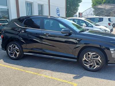 Hyundai Kona 1.0 T-GDI 48V 120cv N Line Nero usata Veggiano