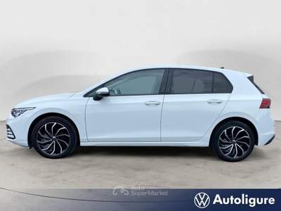 Volkswagen Golf 1.5 eTSI EVO ACT Life DSG Bianco usata Lerici