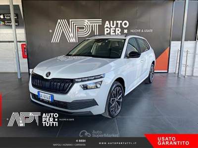 Skoda Kamiq Kamiq 1.0 tsi Black Dots 110cv Bianco usata Napoli
