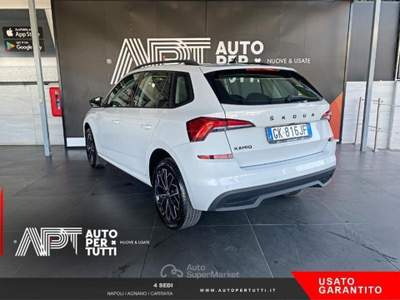 Skoda Kamiq Kamiq 1.0 tsi Black Dots 110cv Bianco usata Napoli
