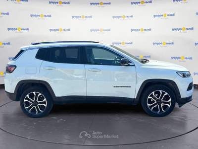 Jeep Compass II 2021 1.6 mjt Limited 2wd 130cv Bianco usata Roma